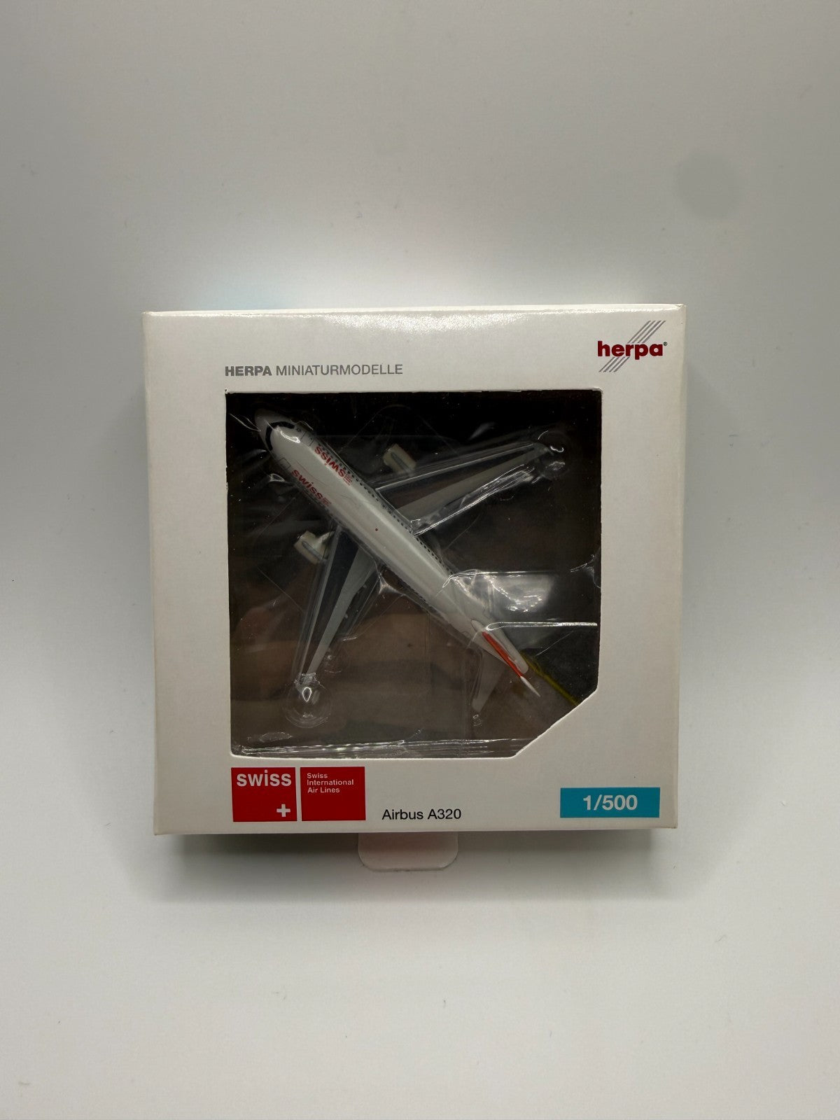 Herpa Wings 1:500 Swiss A320
