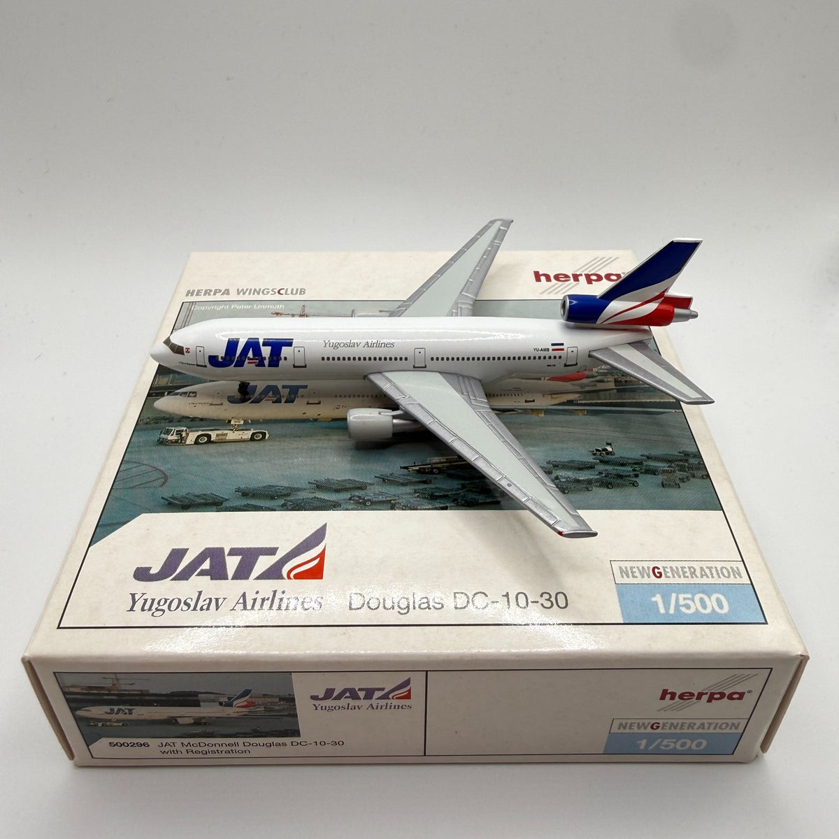 Herpa Wings 1:500 JAT DC-10