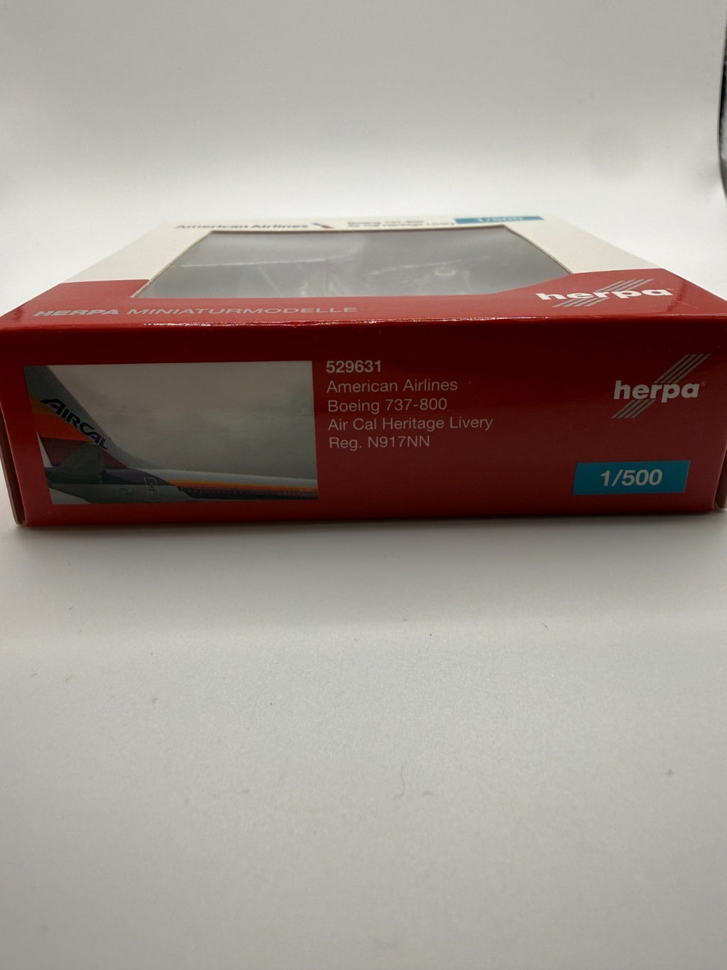 Herpa Wings 1:500 American Airlines 737-800 Air Cal Heritage Livery
