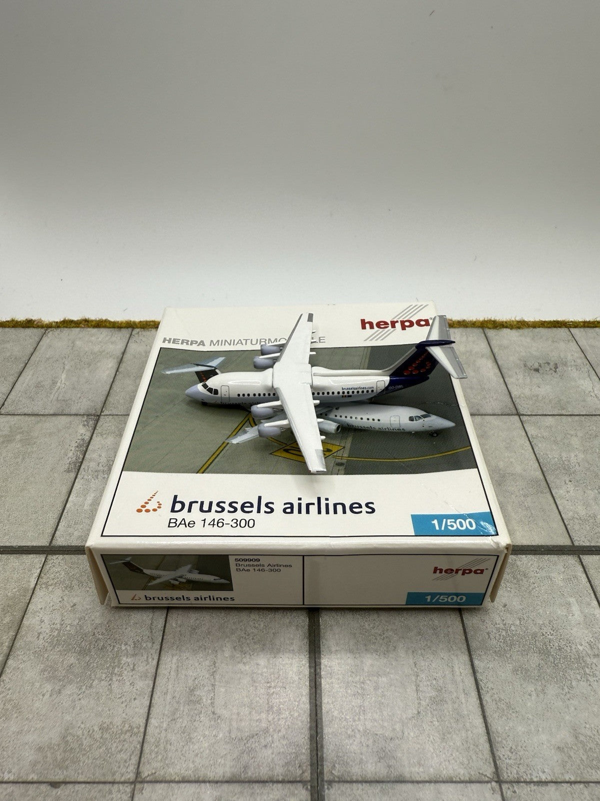 Herpa Wings 1:500 Brussels Airlines BAe-146