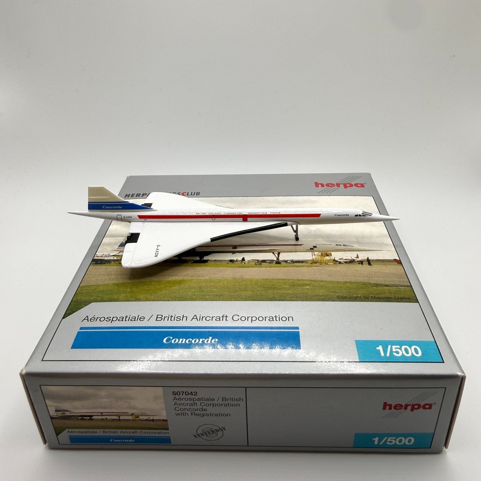 Herpa Wings 1:500 Aerospatiale / British Aircraft Cooperation Concorde