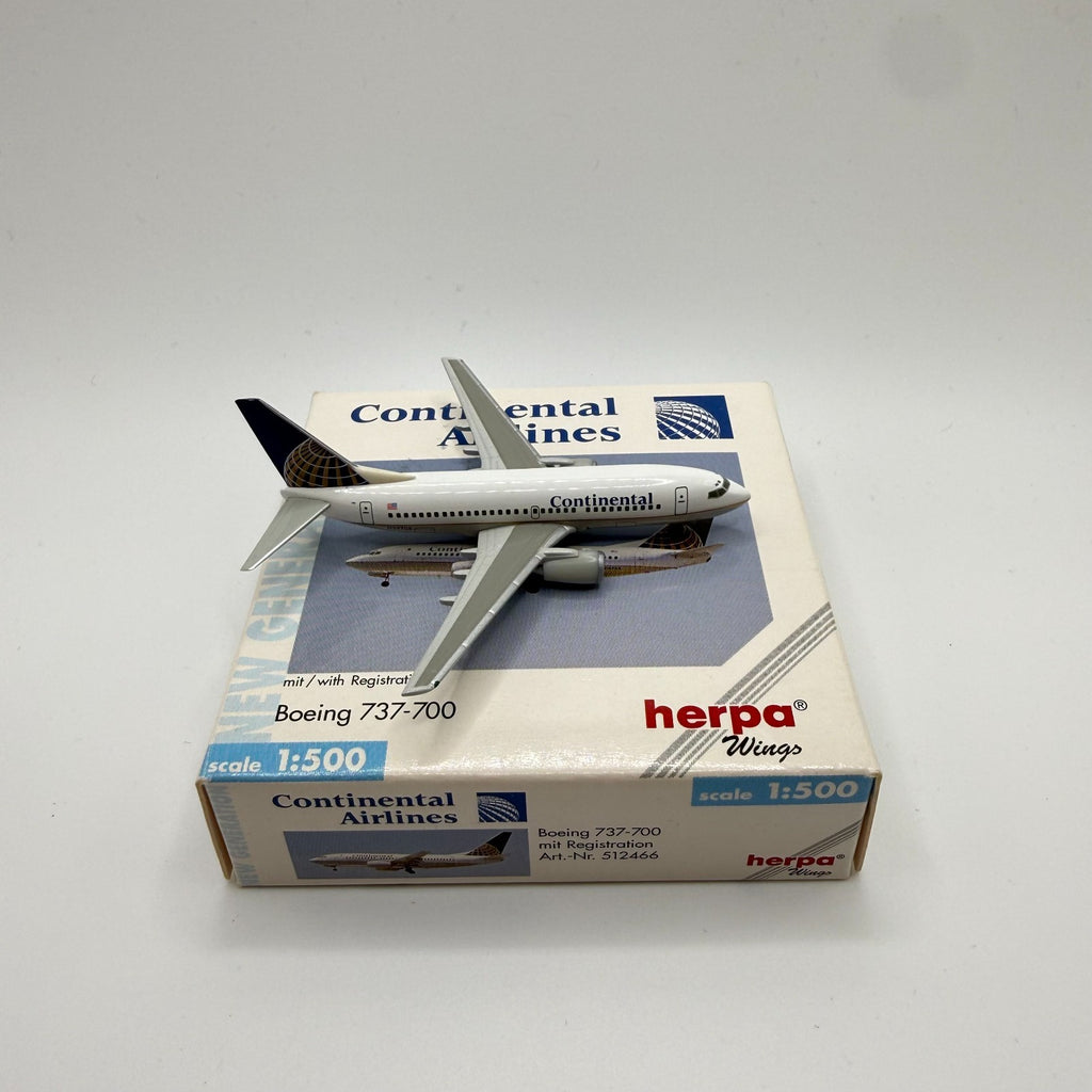 Herpa Wings 1:500 Continental Airlines 737-700
