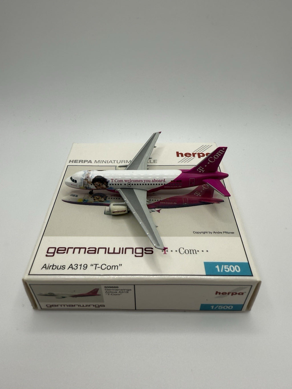 Herpa Wings 1:500 Germanwings A319 T-Mobile