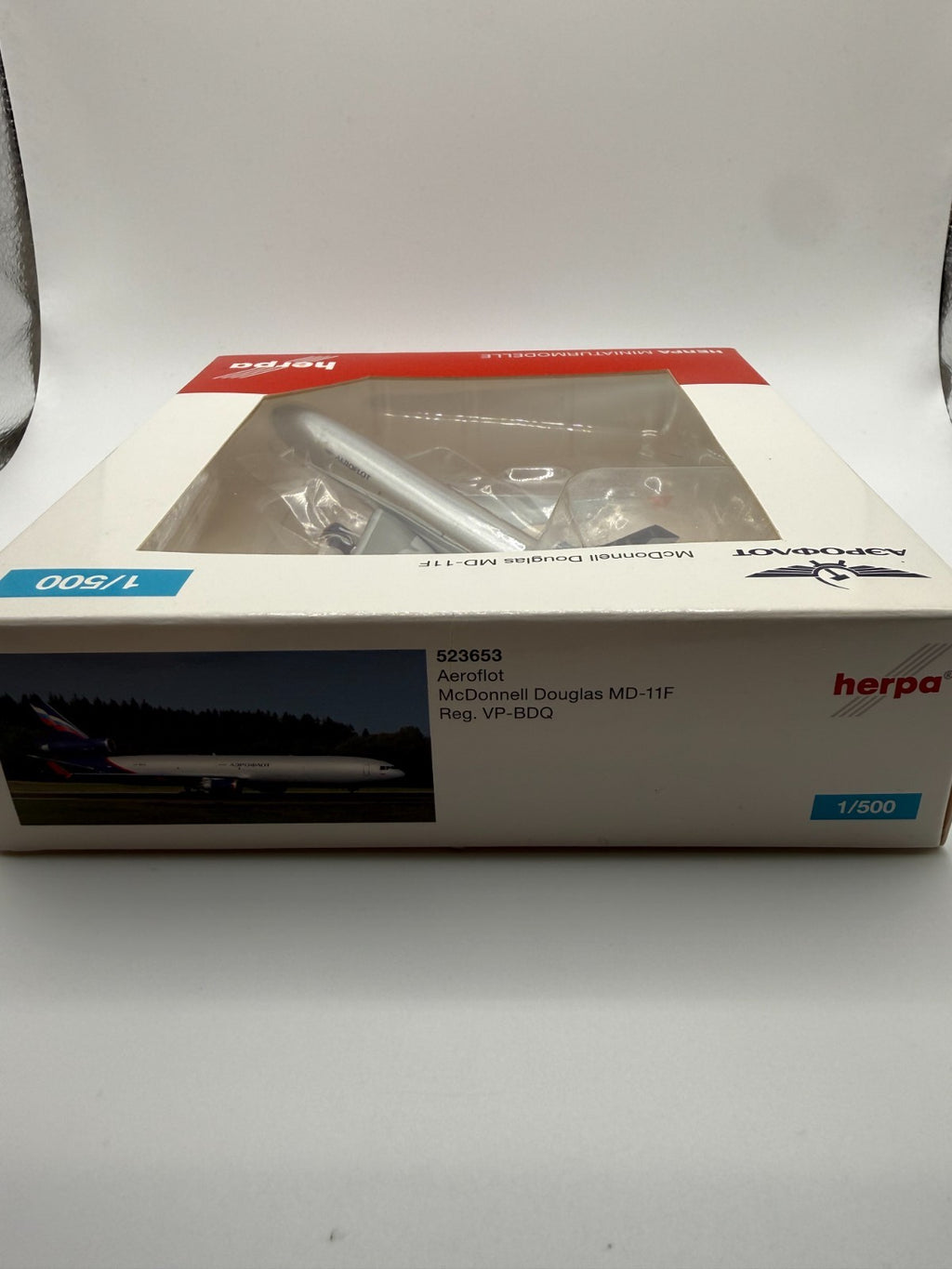Herpa Wings 1:500 Aeroflot Cargo MD-11F