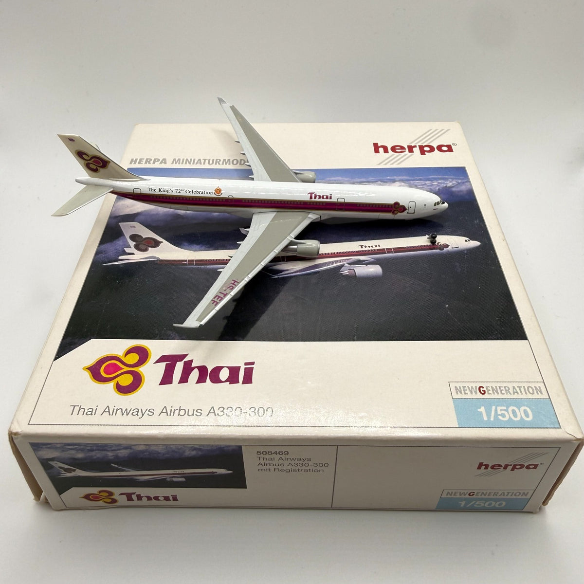 Herpa Wings 1:500 Thai Airways A330-300
