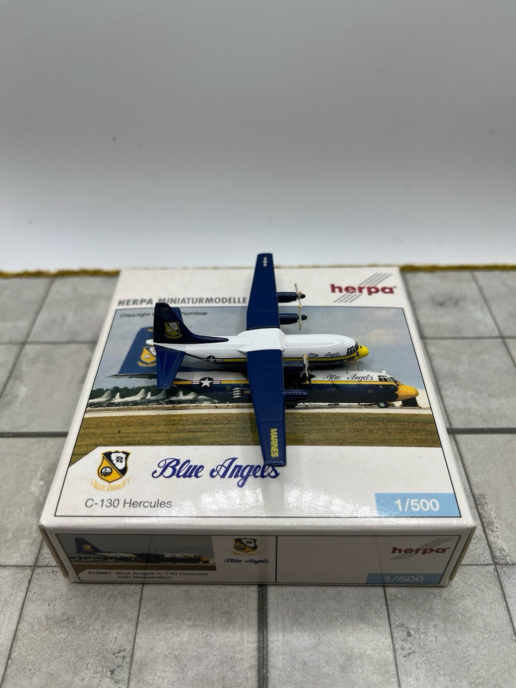 Herpa Wings 1:500 Blue Angels C-130