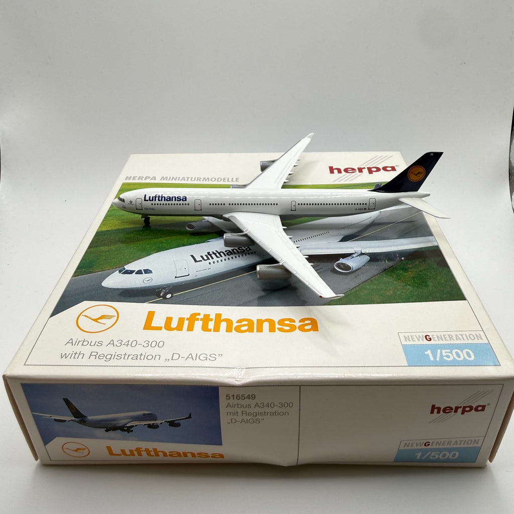 Herpa Wings 1:500Lufthansa A340-300