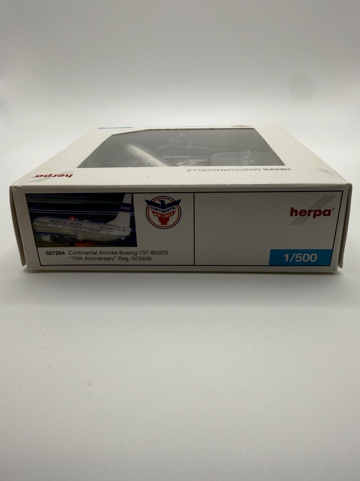 Herpa Wings 1:500 Continental Airlines 737-900ER 75th Anniversary