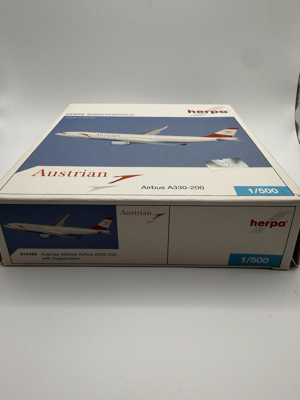 Herpa Wings 1:500 Austrian Airlines A330-200
