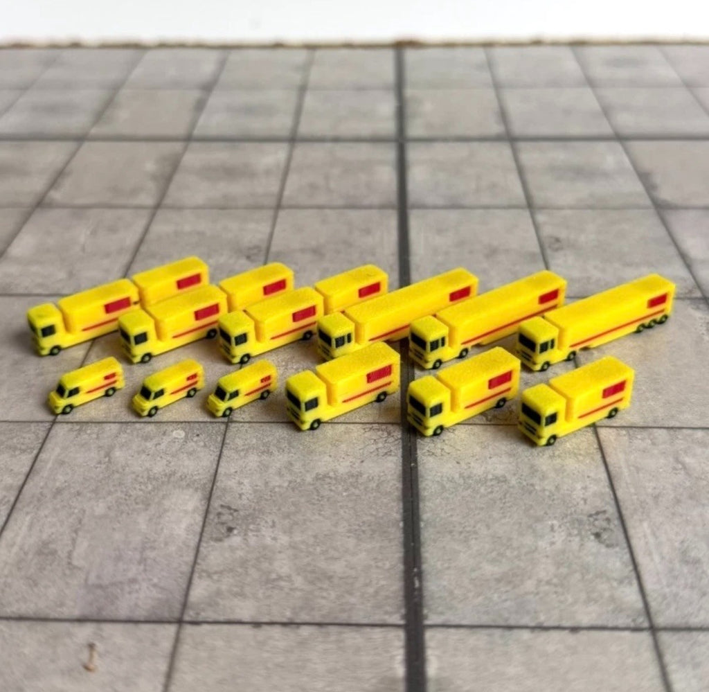 für Herpa Wings 1:500 Bundle Set Cargo GSE / Airport