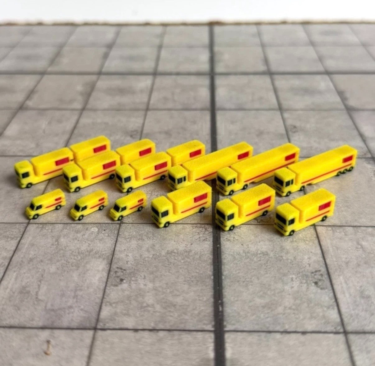 für Herpa Wings 1:500 Bundle Set Cargo GSE / Airport