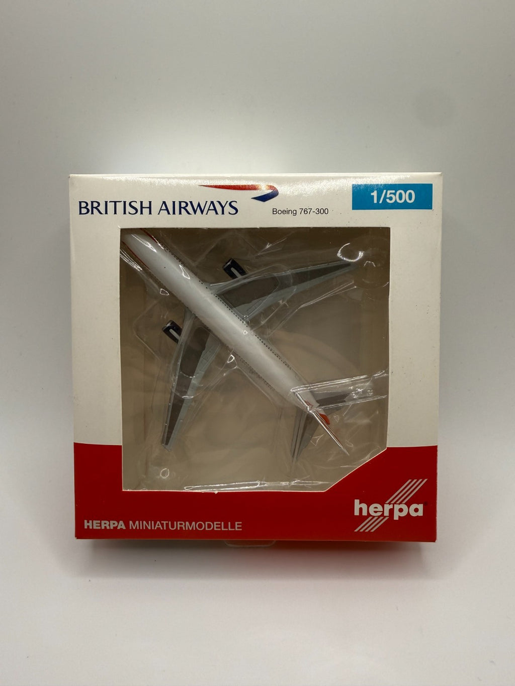 Herpa Wings 1:500 British Airways 767-300
