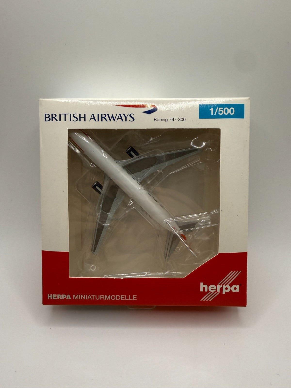 Herpa Wings 1:500 British Airways 767-300
