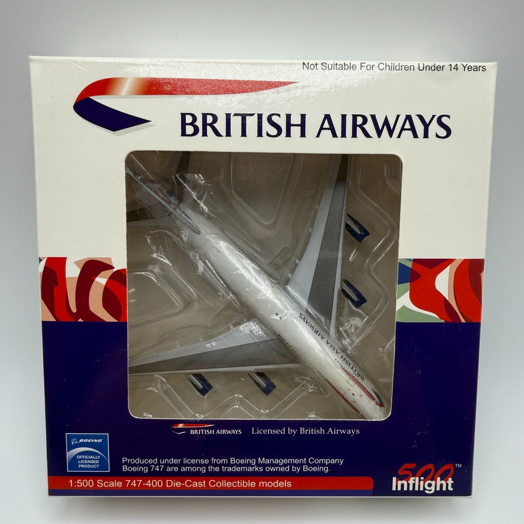 Herpa Wings 1:500 / Inflight500 British Airways Asia 747-400