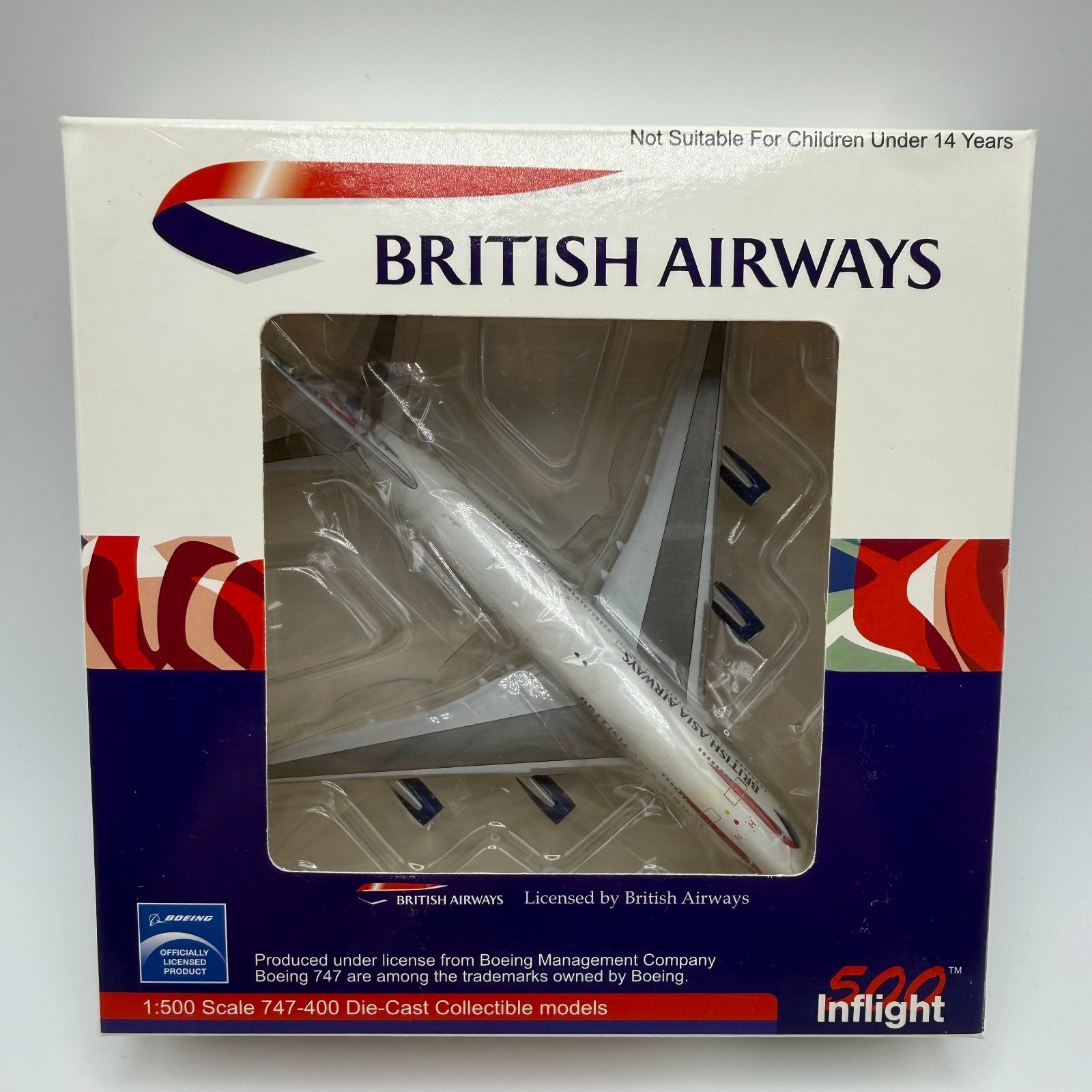 Herpa Wings 1:500 / Inflight500 British Airways Asia 747-400