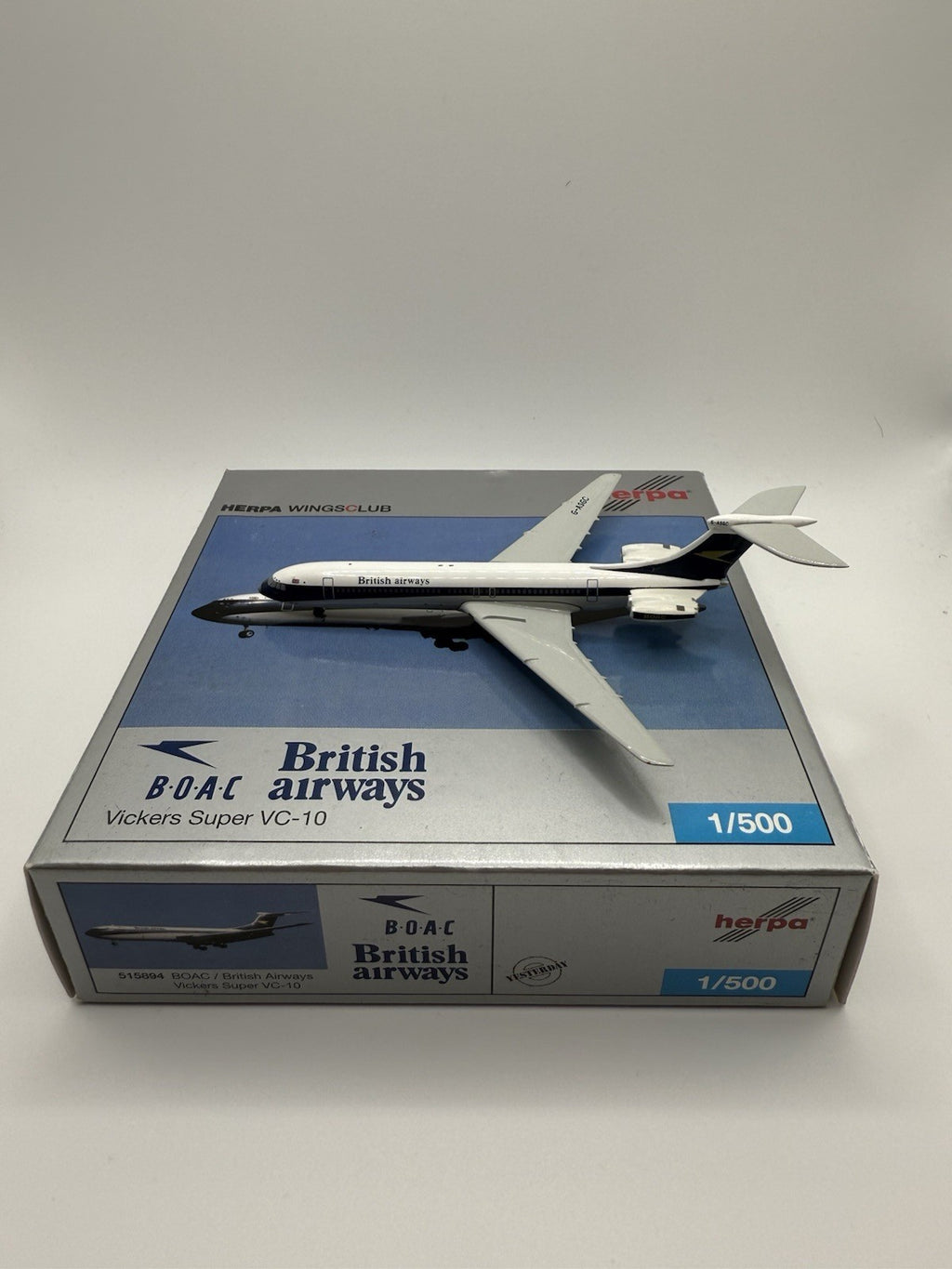 Herpa Wings 1:500 BOAC Vickers Super VC-10
