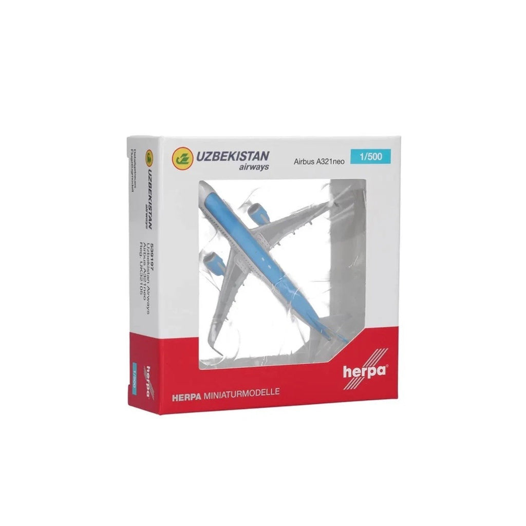 Herpa Wings 1:500 Uzbekistan AIrlines A321 539197