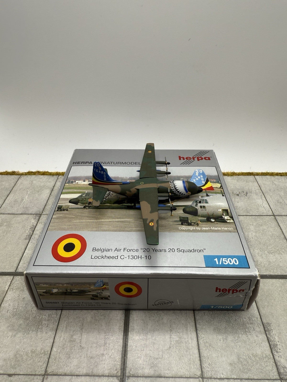 Herpa Wings 1:500 Belgian Air Force C-130