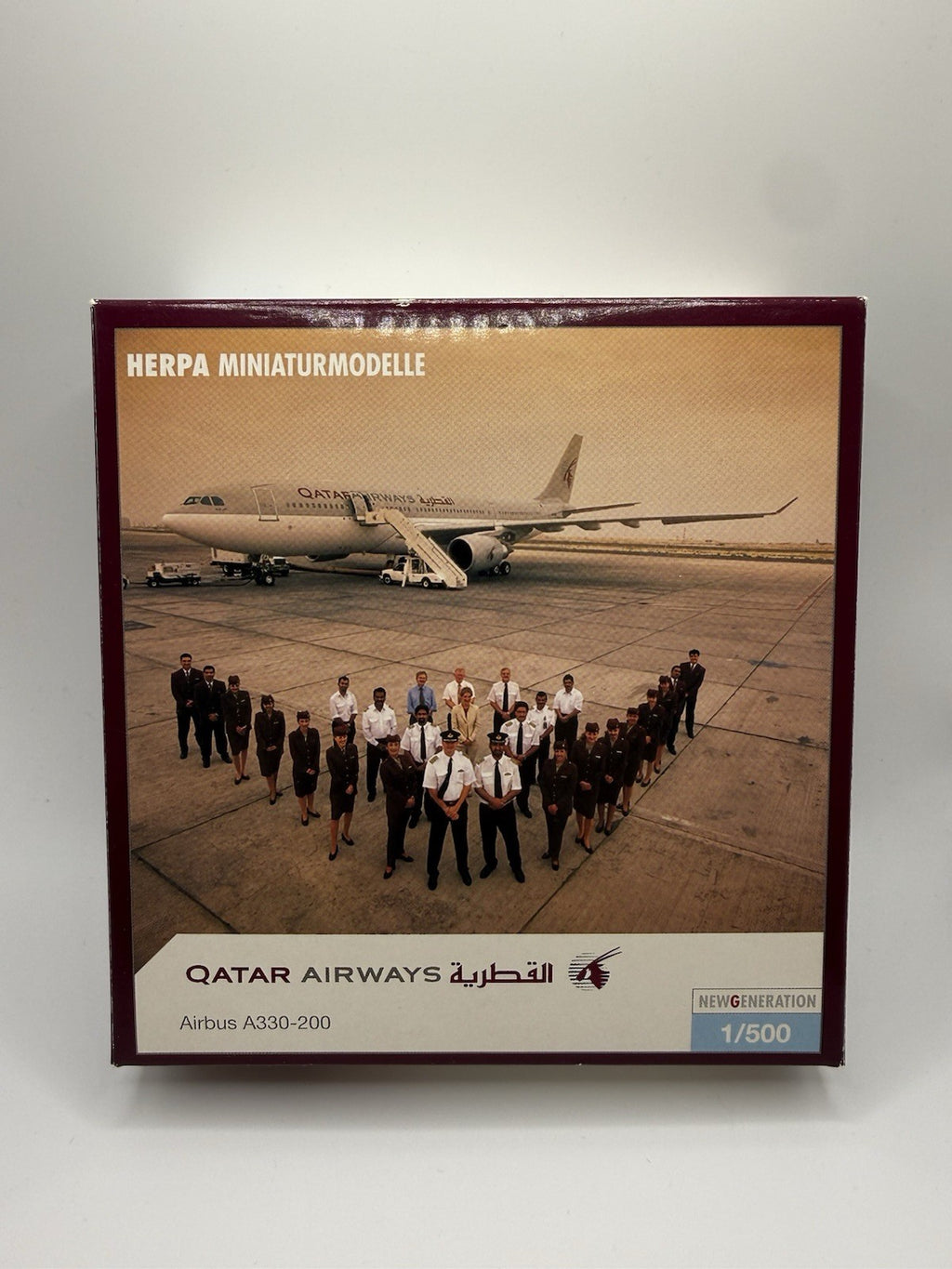 Herpa Wings 1:500 Qatar Airways A330-200