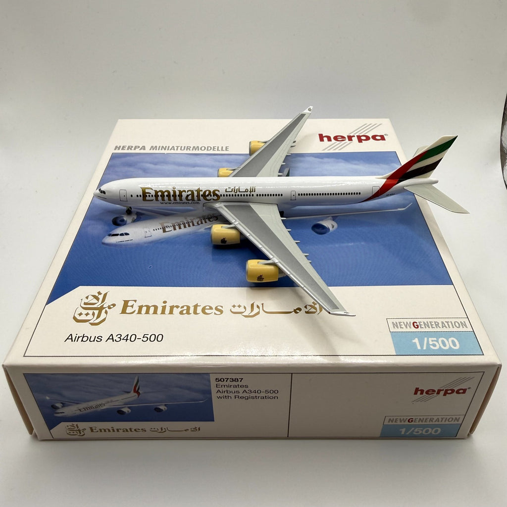 Herpa Wings 1:500 Emirates A340-500