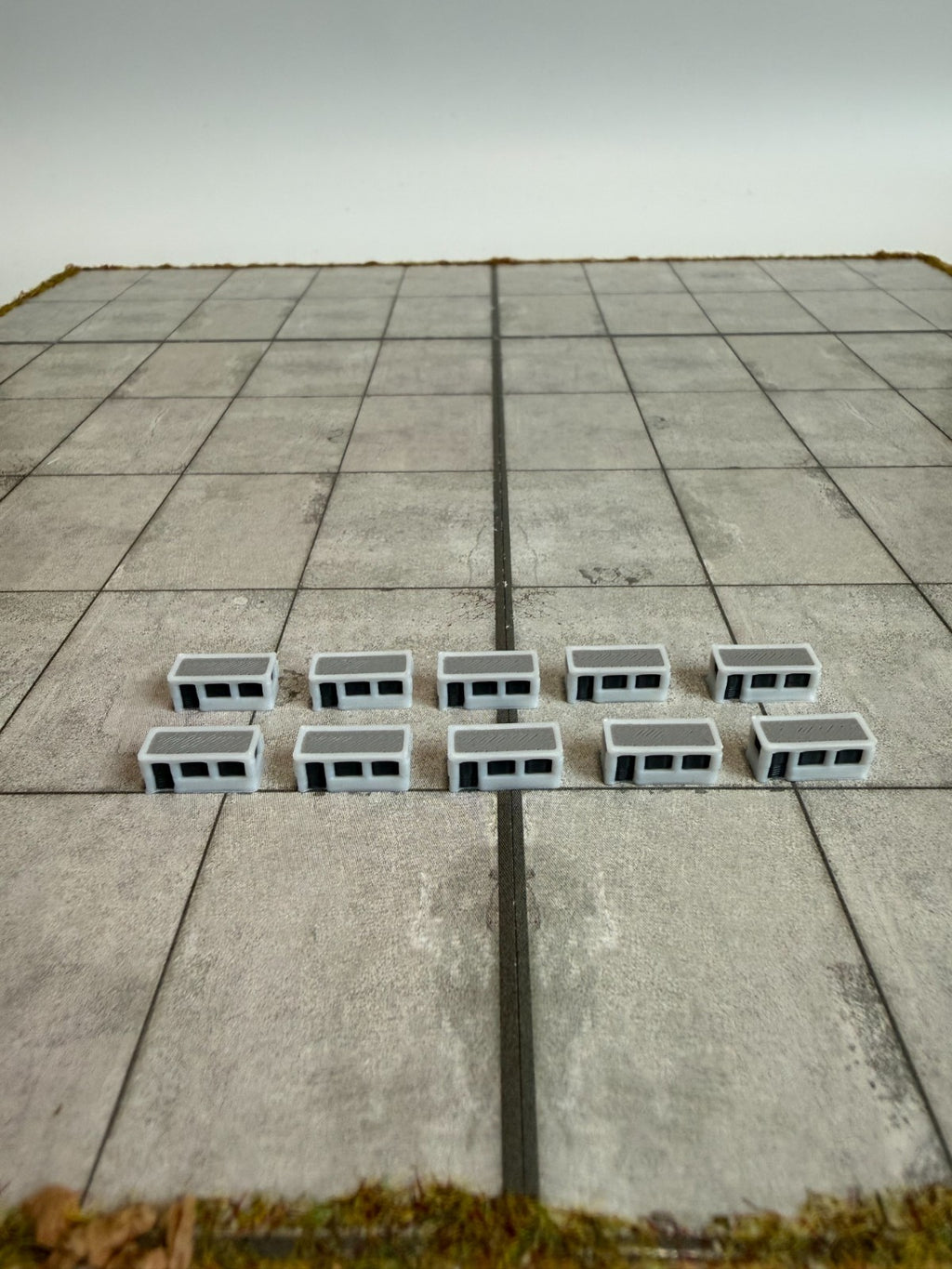 für Herpa Wings 1:500 / 1:400 10x Office Container Büro GSE / Airport Accessoire