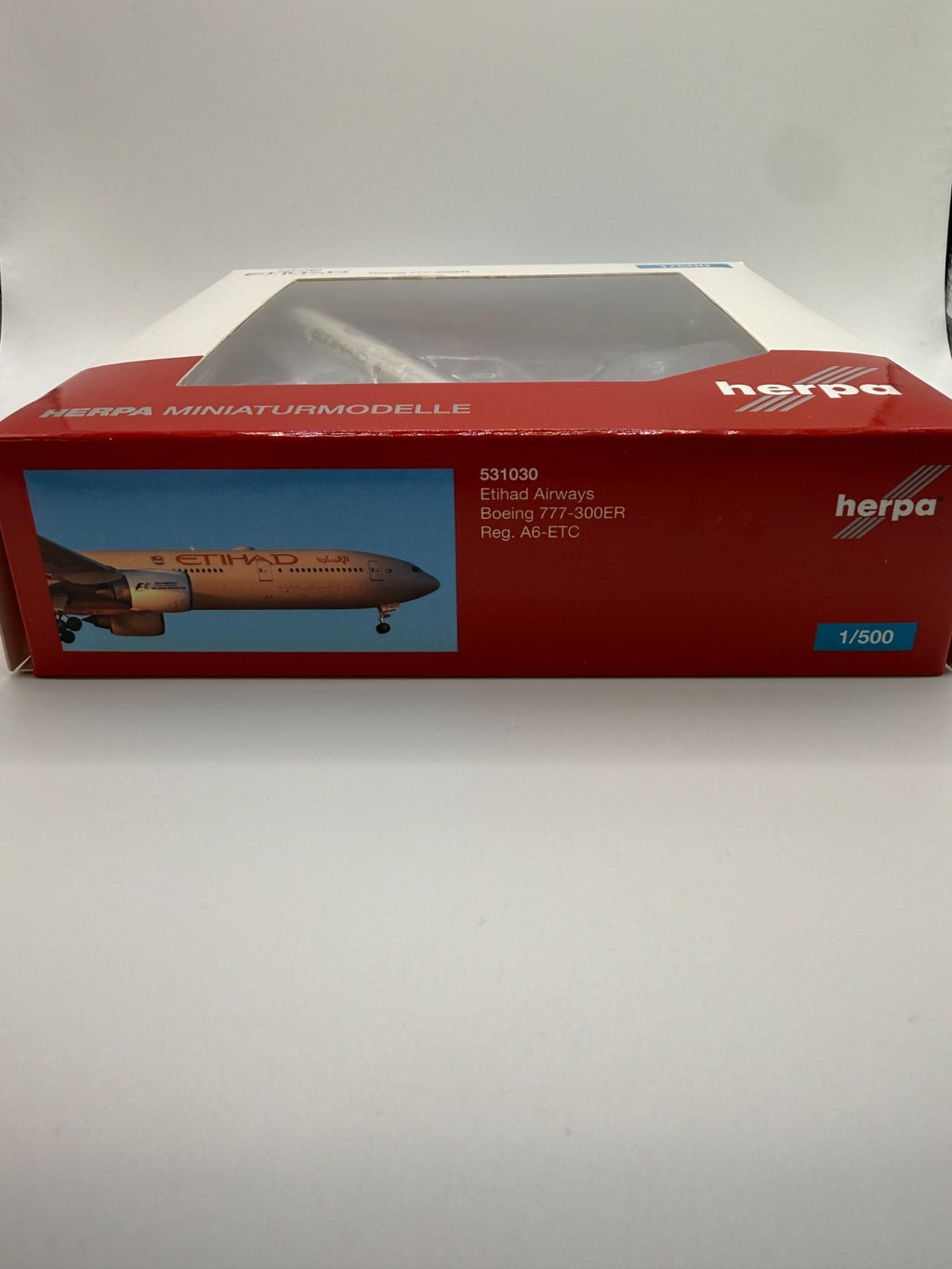 Herpa Wings 1:500 Etihad AIrways 777-300ER