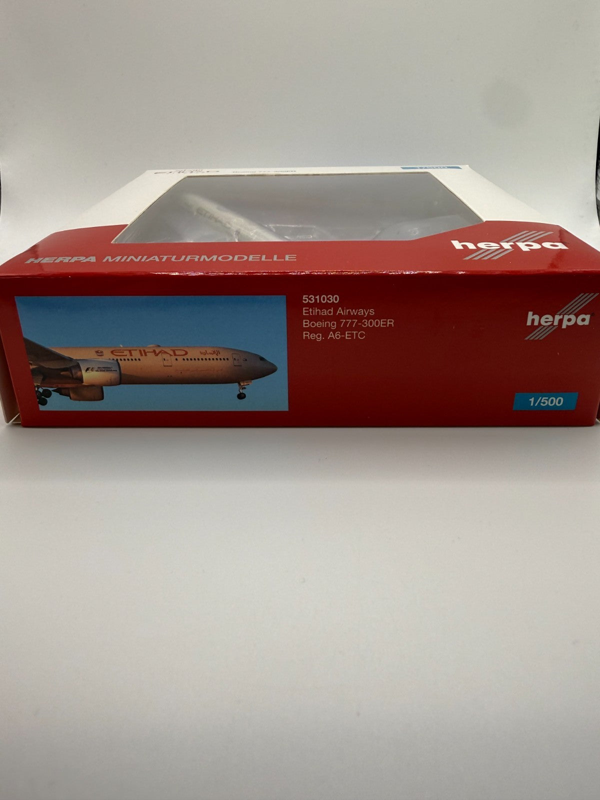 Herpa Wings 1:500 Etihad AIrways 777-300ER