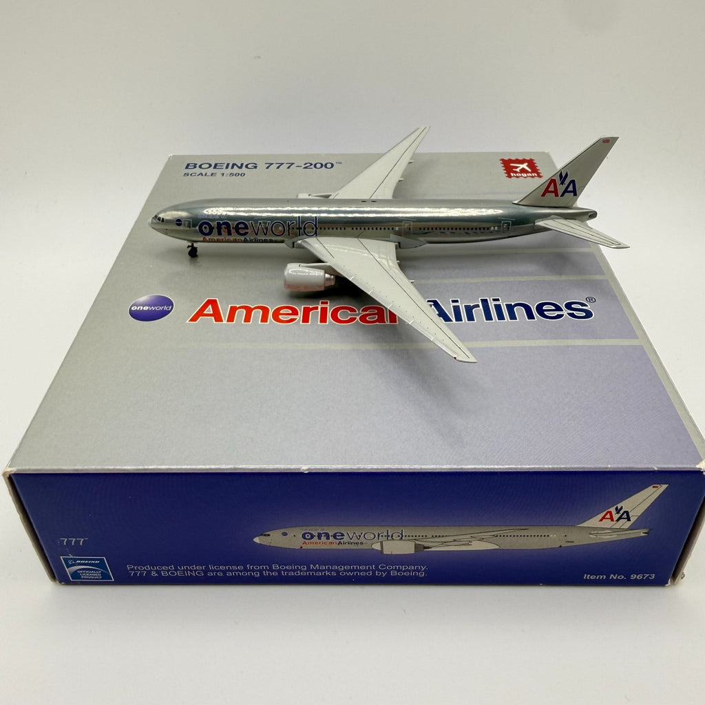 Herpa Wings 1:500 / Hogan American Airlines 777-200 One World