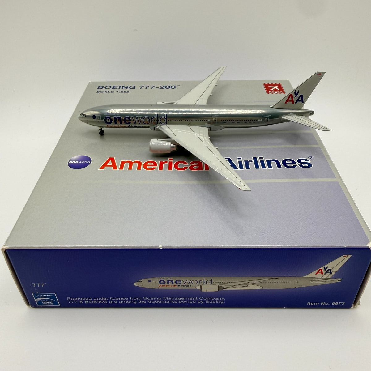 Herpa Wings 1:500 / Hogan American Airlines 777-200 One World