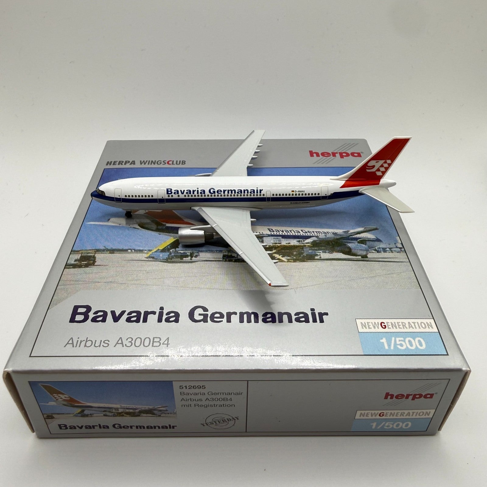 Herpa Wings 1:500 Bavaria Germanair A300B4
