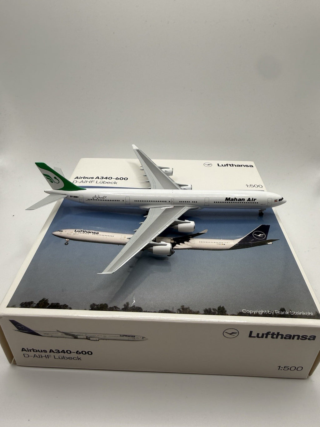 Herpa Wings 1:500 Mahan Air A340-600