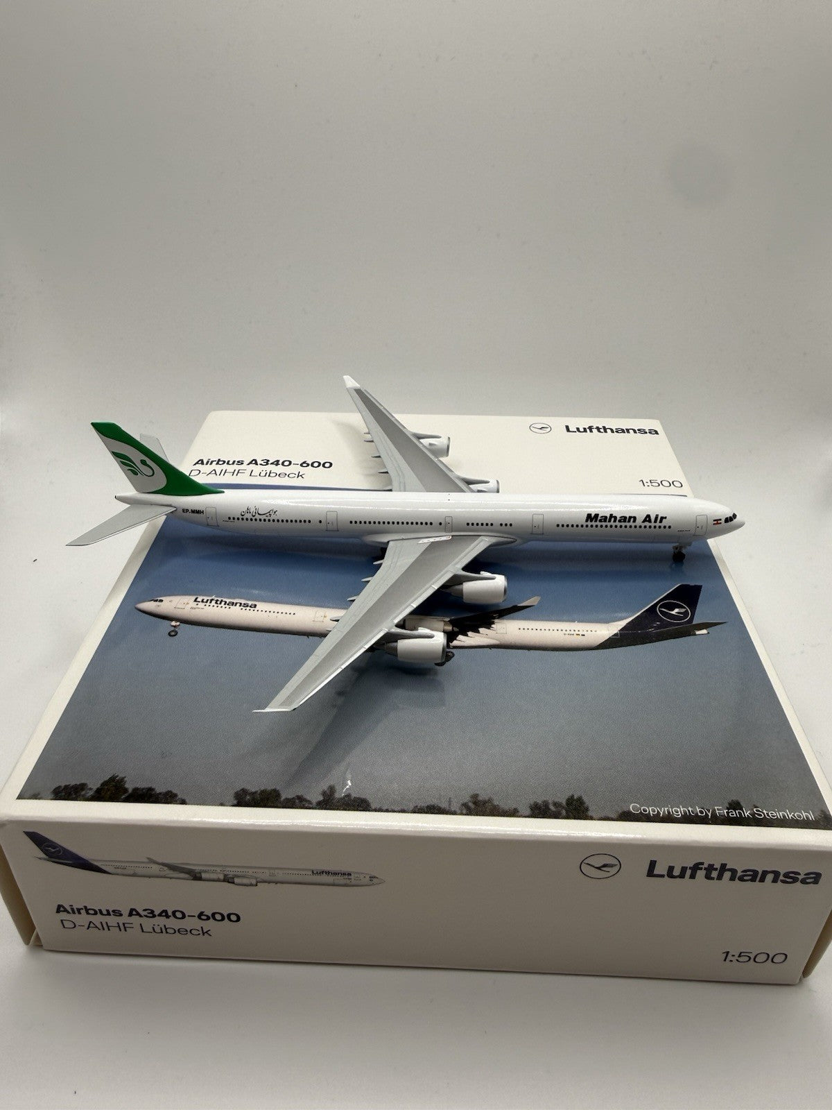 Herpa Wings 1:500 Mahan Air A340-600