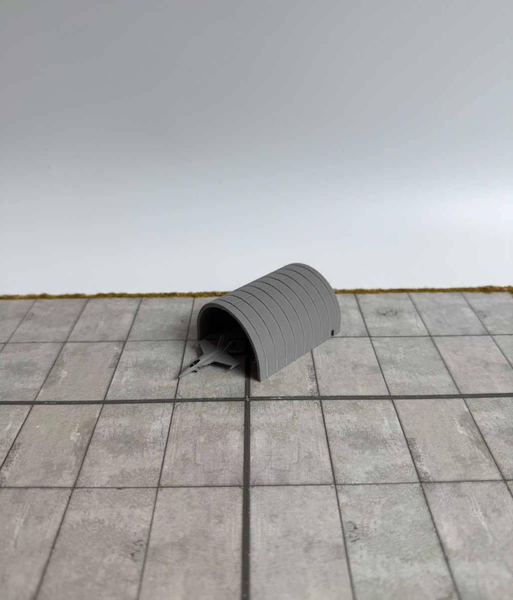 für Herpa Wings 1:500 / 1:400 2x Hangar Militär miliary /Airport accessoires