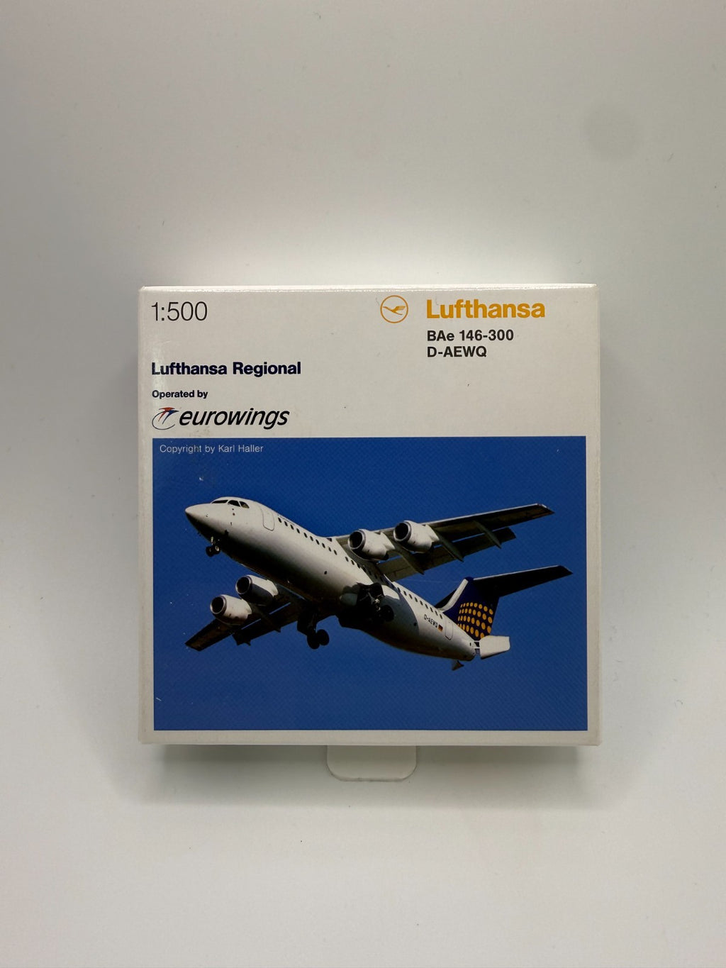 Herpa Wings 1:500 Lufthansa Eurowings BAe-146