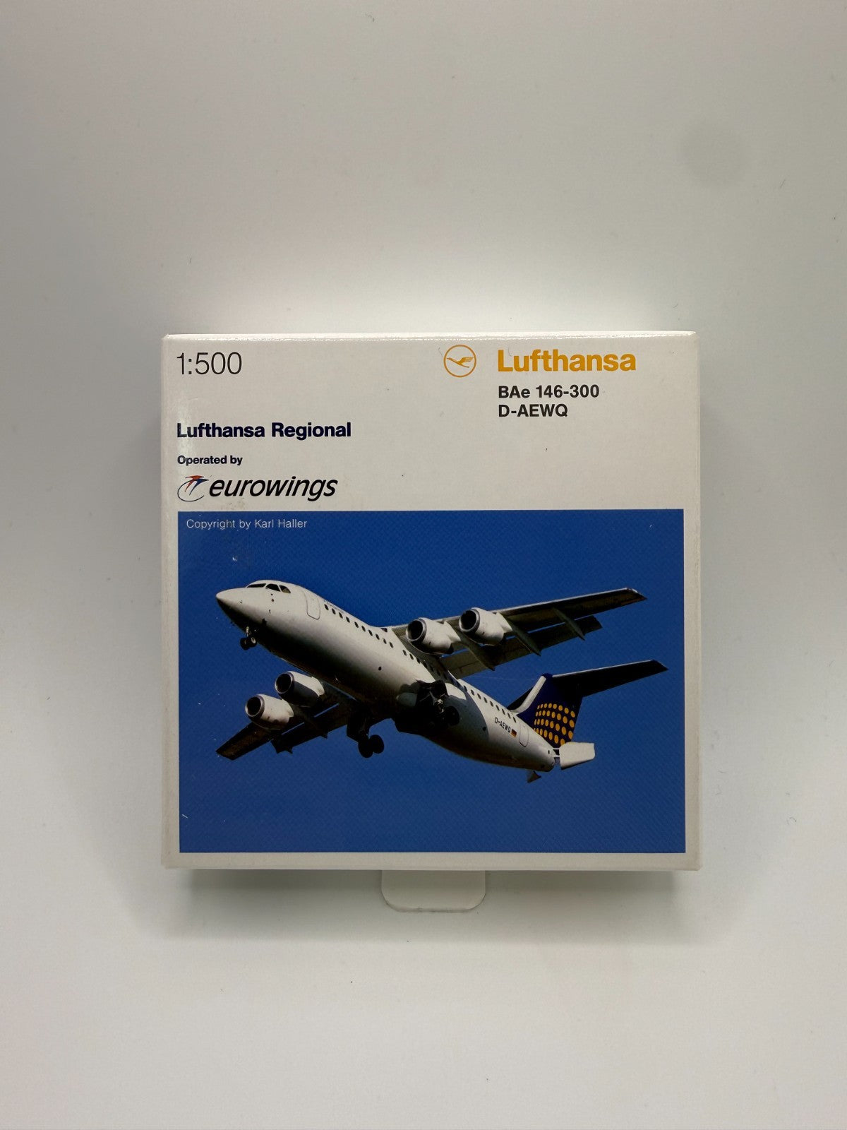 Herpa Wings 1:500 Lufthansa Eurowings BAe-146
