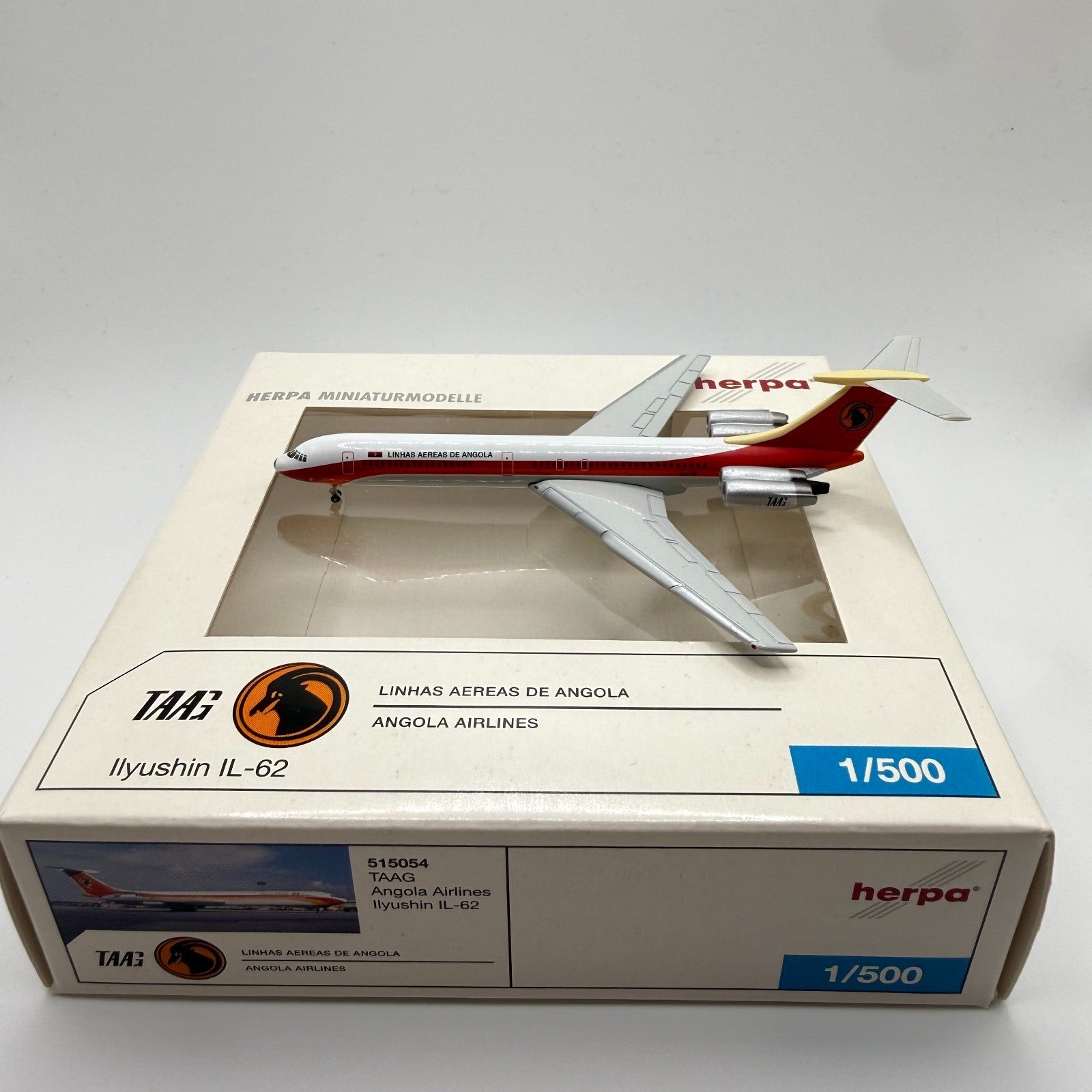 Herpa Wings 1:500 TAAG Angola IL-62