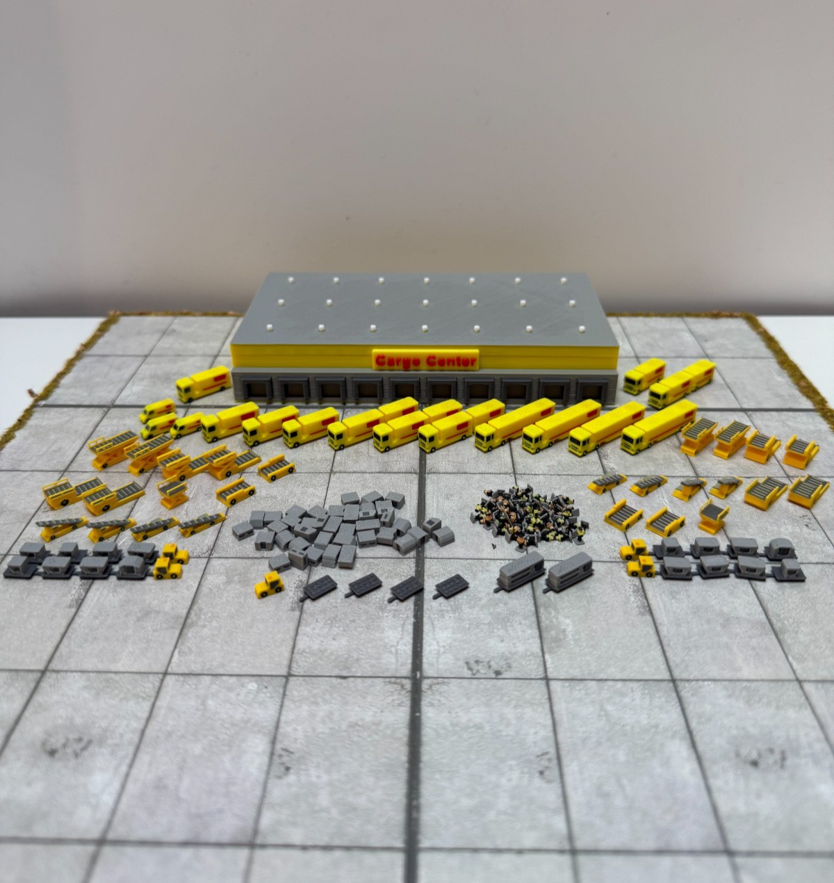 für Herpa Wings 1:500 Bundle Set Cargo GSE / Airport