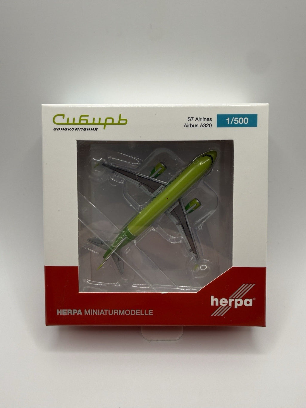 Herpa Wings 1:500 S7 Airlines A320-200
