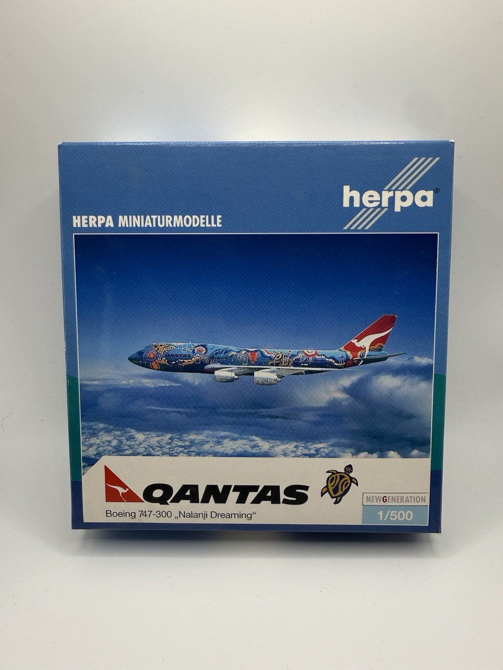 Herpa Wings 1:500 Qantas 747-300 Nalanji Dreaming