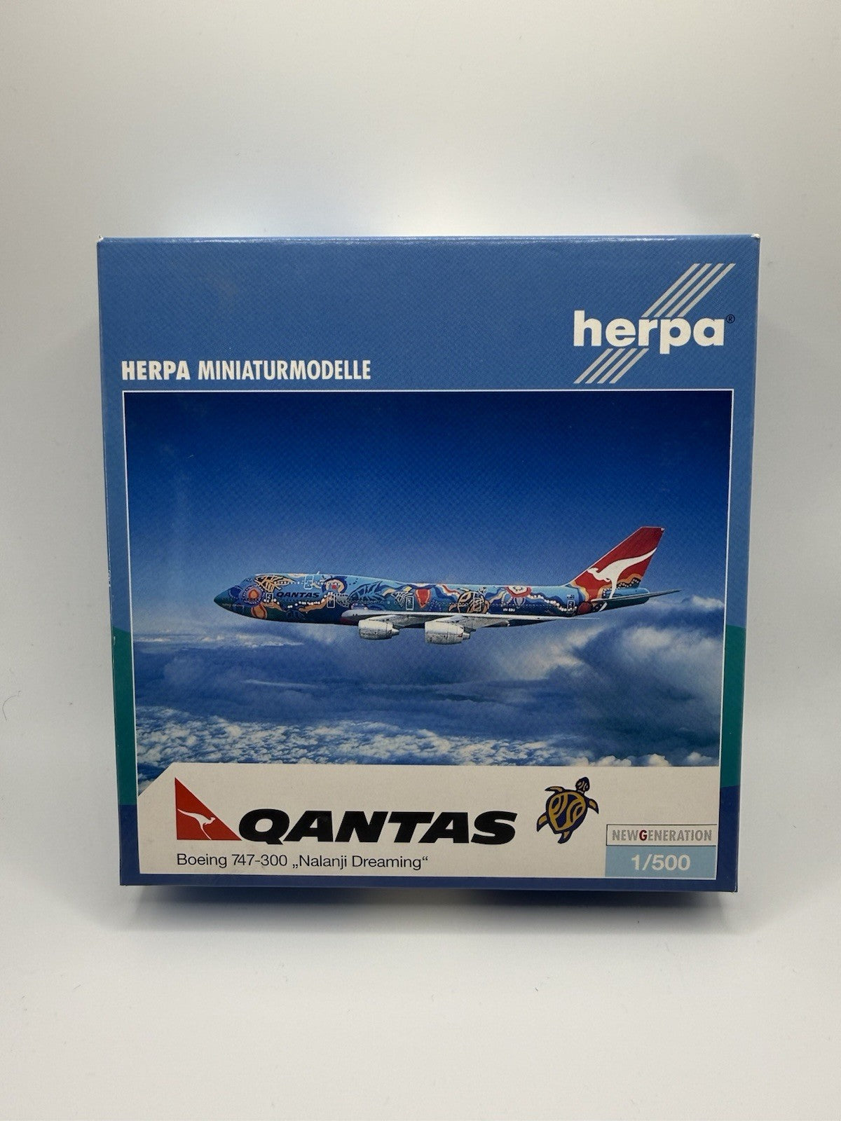 Herpa Wings 1:500 Qantas 747-300 Nalanji Dreaming