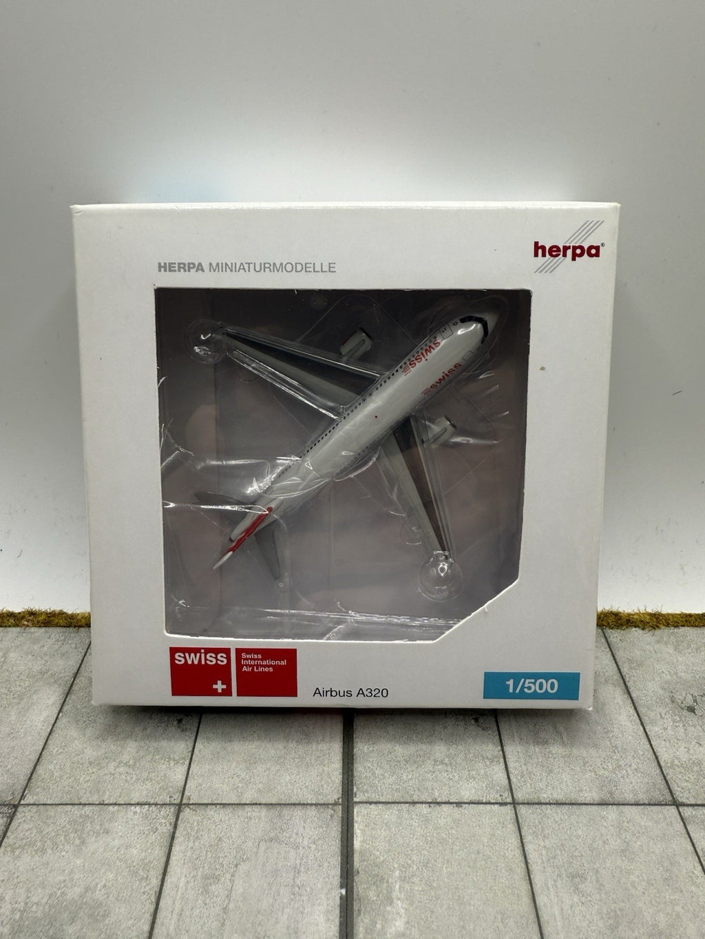 Herpa Wings 1:500 Swiss A320