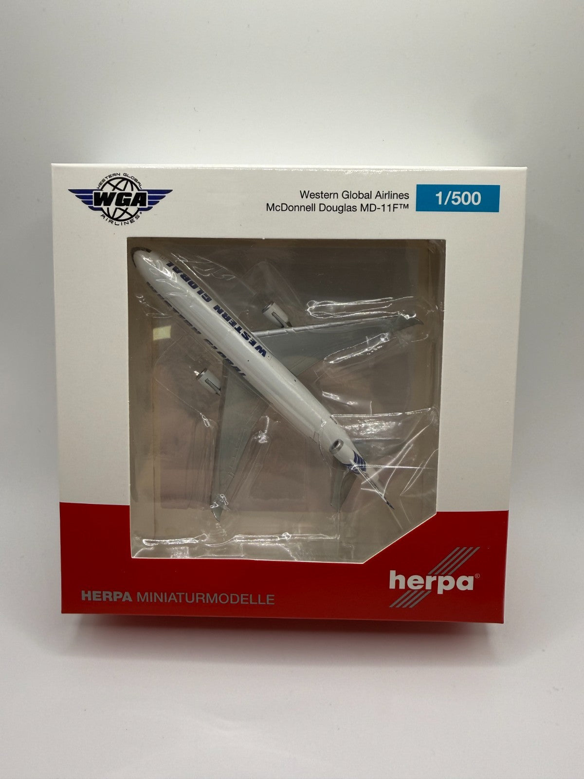 Herpa Wings 1:500 Western Global Airlines MD-11F