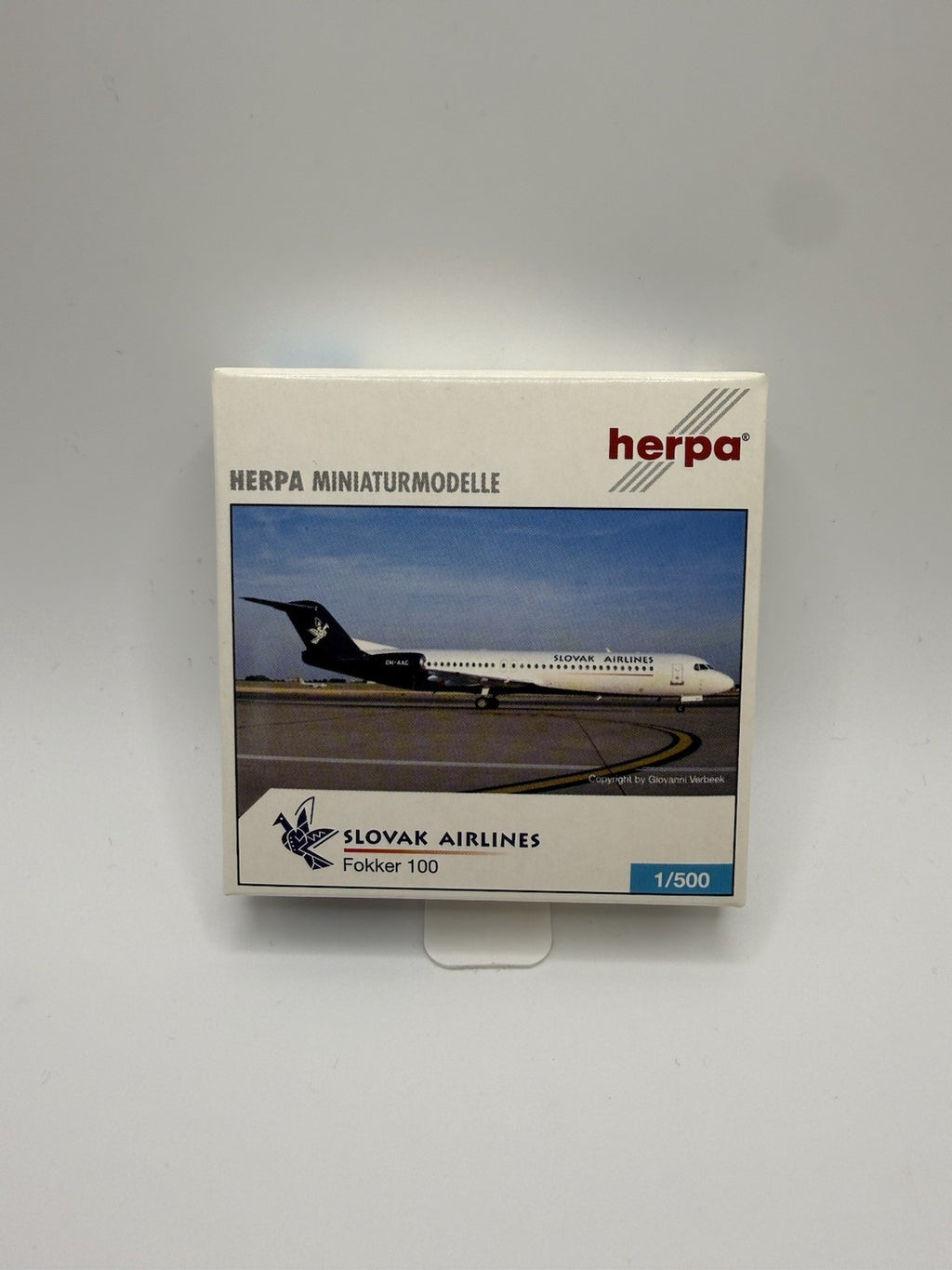 Herpa Wings 1:500 Slovak Airlines Fokker 100
