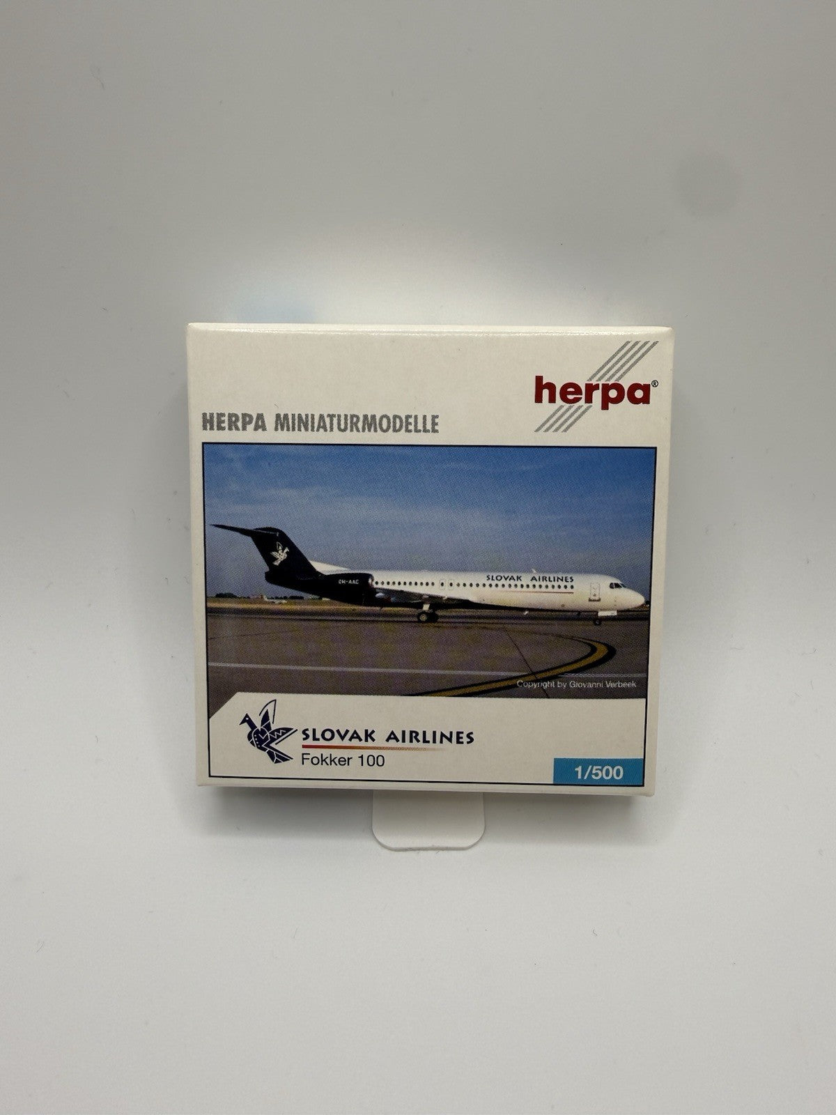 Herpa Wings 1:500 Slovak Airlines Fokker 100