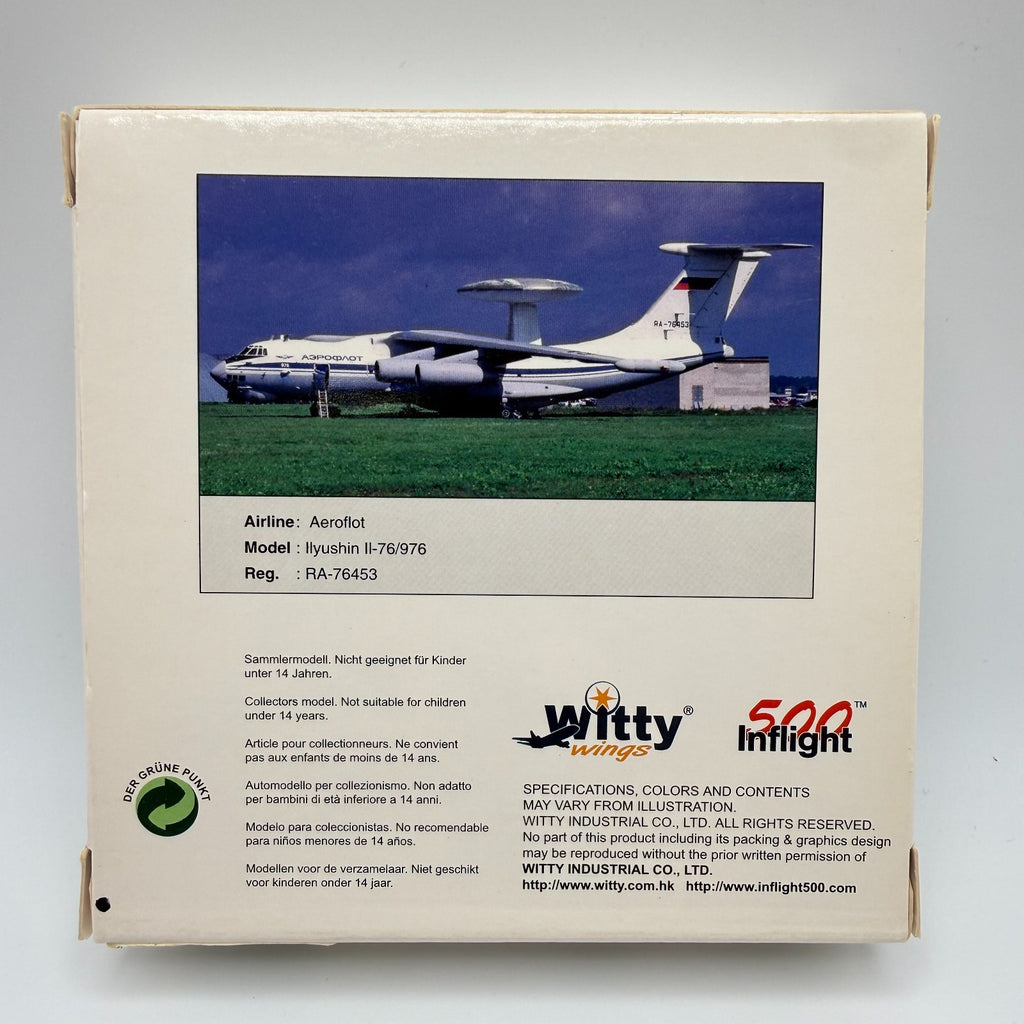 Herpa Wings 1:500 / Inflight500 Aeroflot IL-76 Radardome