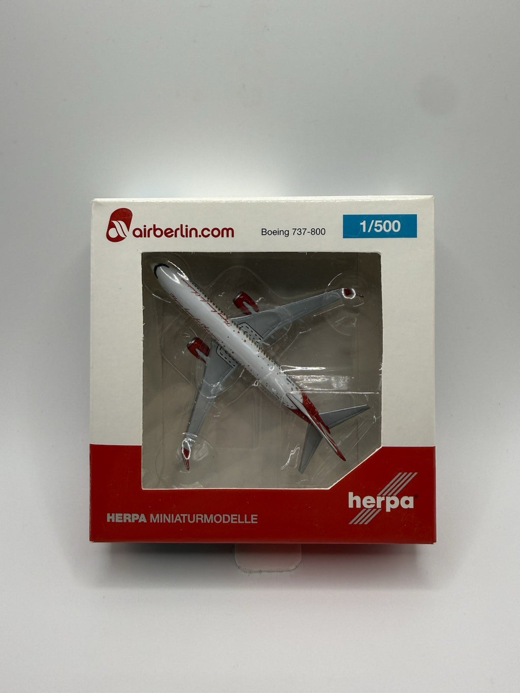 Herpa Wings 1:500 Air Berlin 737-800 Flying Home For Christmas