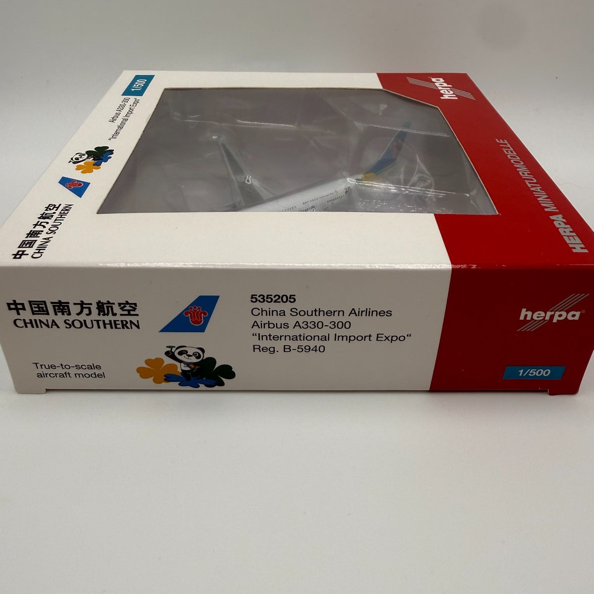Herpa Wings 1:500 China Southern Airlines A330-300 International Expo