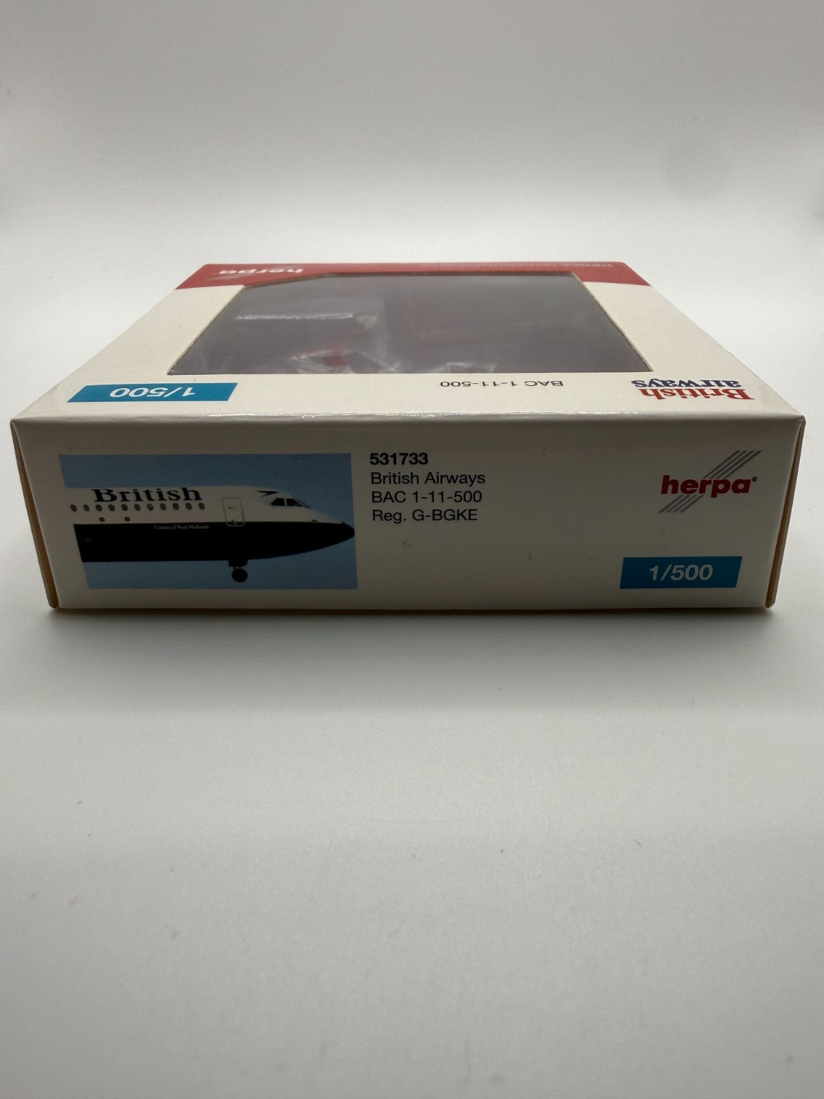 Herpa Wings 1:500 British Airways BAC-1-11-500