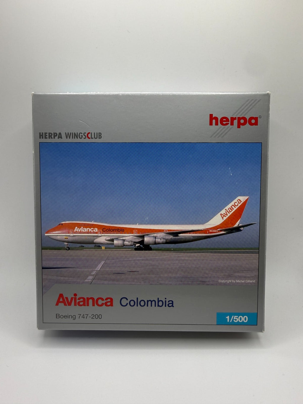Herpa Wings 1:500 Avianca 747-200
