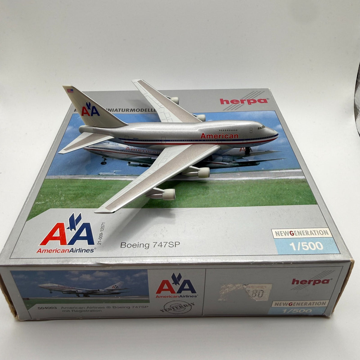Herpa Wings 1:500 American Airlines 747SP